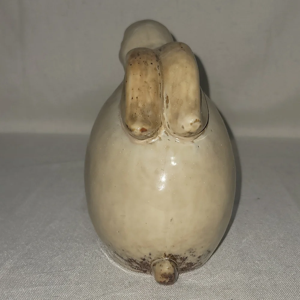 Melrose Beige Rabbit Statue - Picture 3 of 4